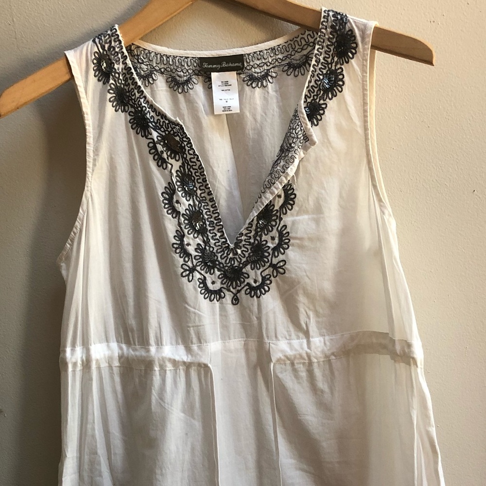 Tommy Bahama dress/ swim cover